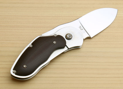 Moki VG-10 Stainless Steel Flamelock Folding Pocket Knife (Rabbit Matte Finish)