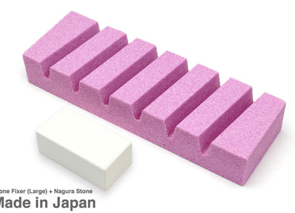 Yoshihiro Sharpening Stone Fixer & Nagura Conditioning Stone Set (X-Large)