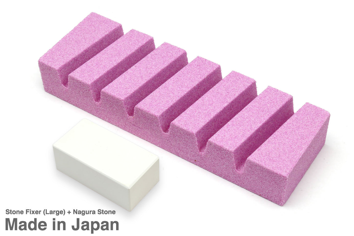 Yoshihiro Sharpening Stone Fixer & Nagura Conditioning Stone Set (X-Large)