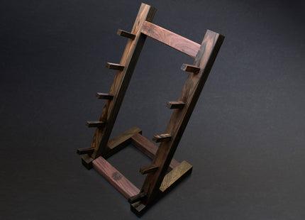 Yoshihiro Ebony and Rosewood Knife Rack Stand Chef Tool