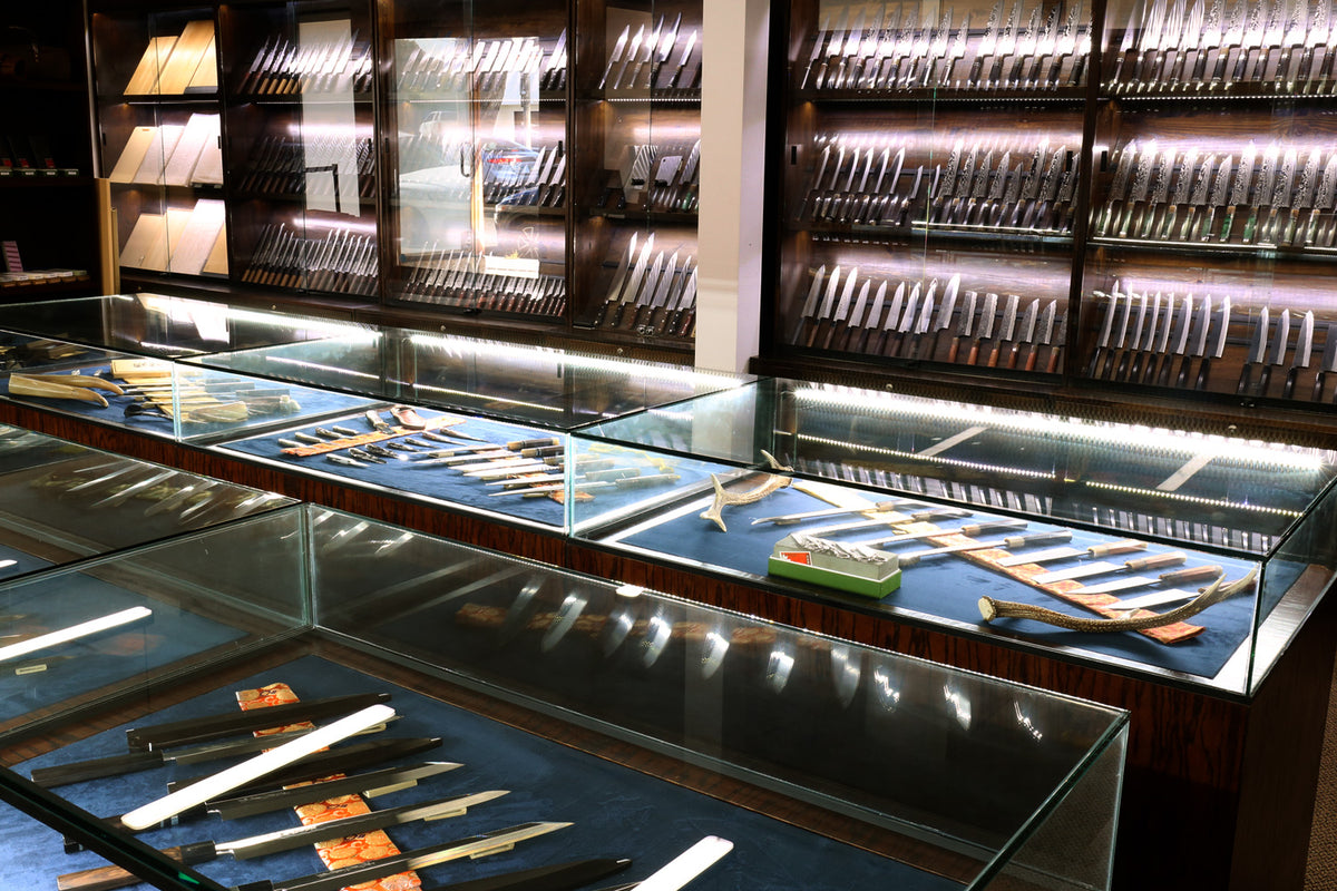 Yoshihiro Cutlery showroom