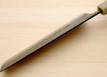 Yoshihiro Black-Forged High Performance SLD Damascus Steel Masashi Nakiri Vegetable knife Ironwood Handle