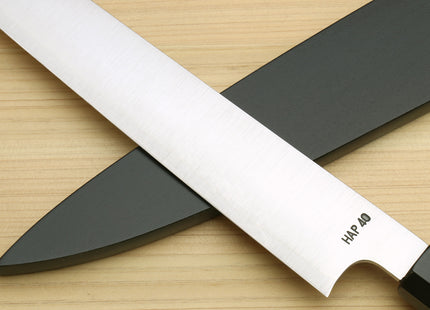Yoshihiro HAP40 High Speed Stainless Steel Sujihiki-Kiritsuke Slicer Knife Rosewood Handle