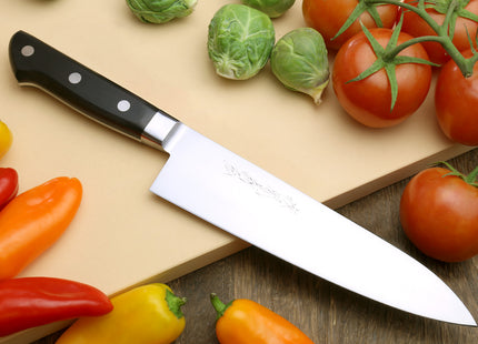 Yoshihiro Inox Stain-resistant Steel Ice Hardened Double-Edged Deba Fillet Knife