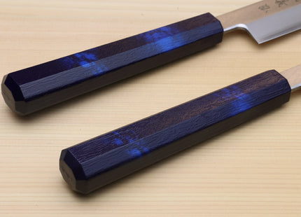 Yoshihiro Inox Stainless Steel Yanagi Sushi Sashimi Japanese Knife with Saya Cover - Handle Type B