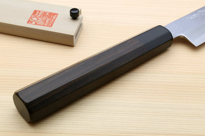 Yoshihiro Kasumi White Steel Yanagi Sushi Sashimi Japanese Knife Ebony Handle