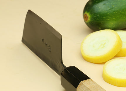 Yoshihiro Kurouchi High Carbon White Steel #2 Paring Japanese Knife with Camphor Handle