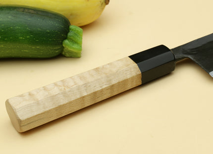 Yoshihiro Kurouchi High Carbon White Steel #2 Paring Japanese Knife with Camphor Handle