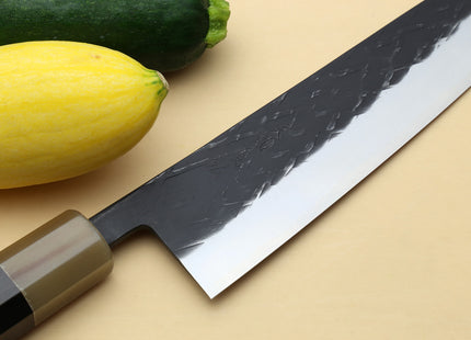 Yoshihiro Kurouchi Stainless Clad Nashiji High Performance SLD Gyuto Chefs Knife