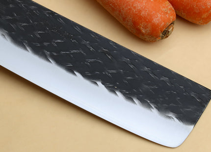 Yoshihiro Kurouchi Stainless Clad Nashiji High Performance SLD Nakiri & Petty 2pc Knife Set