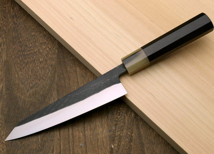Yoshihiro Kurouchi Stainless Clad Nashiji High Performance SLD Petty-Kiritsuke Utility Knife