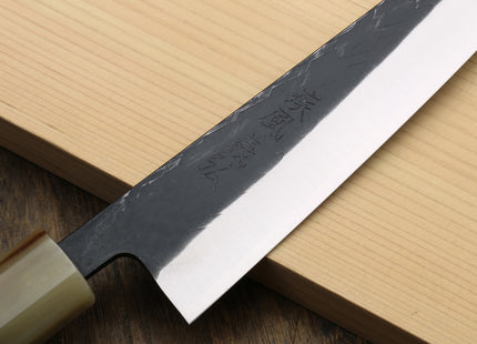 Yoshihiro Kurouchi Stainless Clad Nashiji High Performance SLD Petty-Kiritsuke Utility Knife