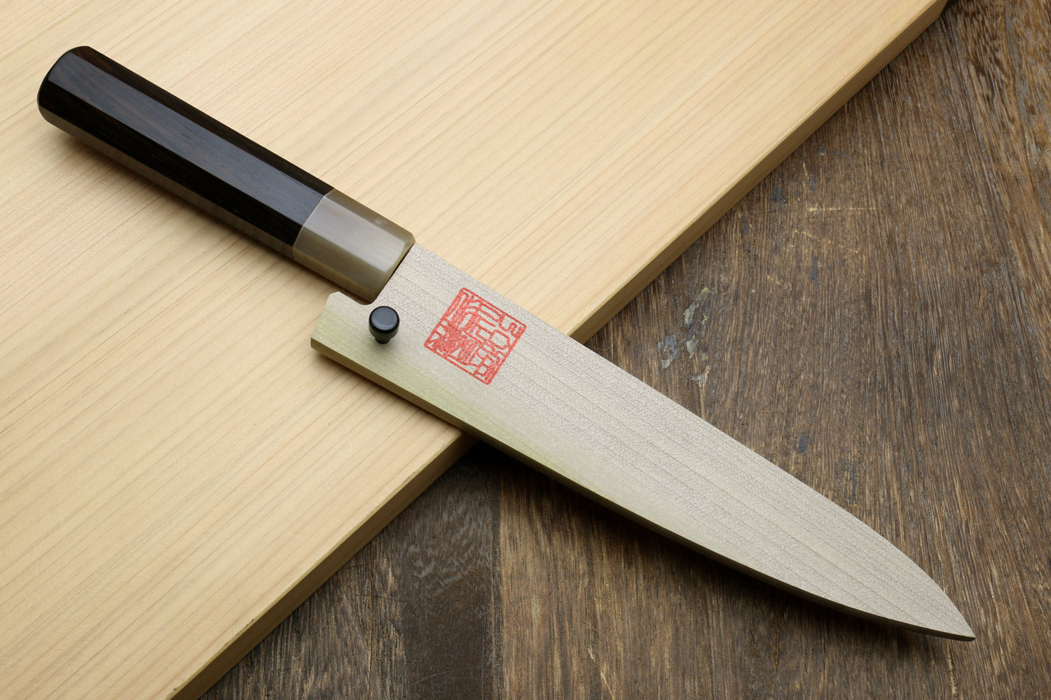 Yoshihiro Kurouchi Stainless Clad Nashiji High Performance SLD Petty Utility Knife