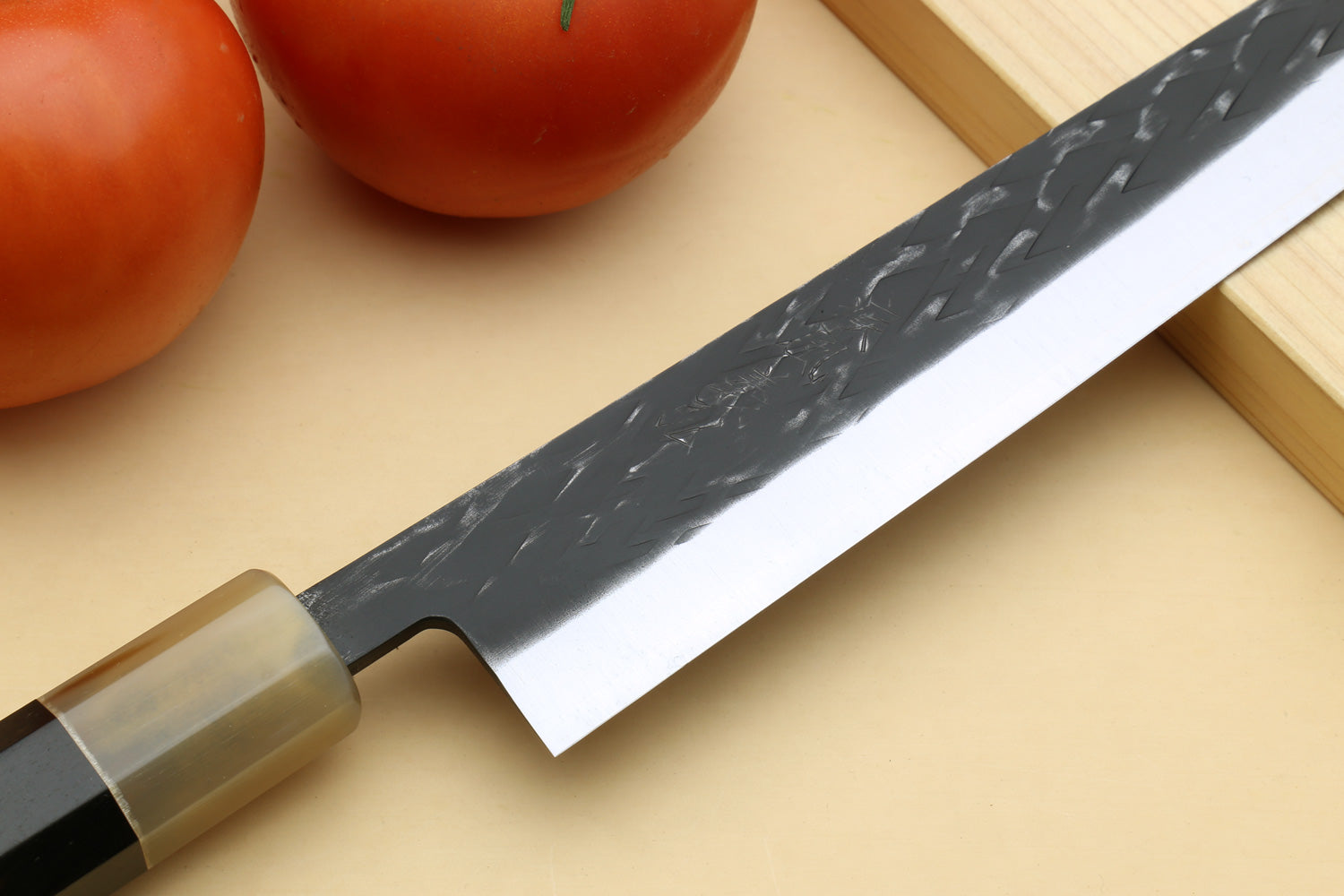 Yoshihiro Kurouchi Stainless Clad Nashiji High Performance SLD Sujihiki-Kiritsuke Slicer Knife