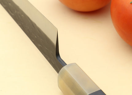 Yoshihiro Kurouchi Stainless Clad Nashiji High Performance SLD Sujihiki-Kiritsuke Slicer Knife