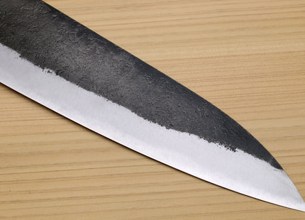 Yoshihiro Nashiji High Carbon White Steel #2 Japanese Gyuto Chefs Knife with Cocobolo Wood Handle