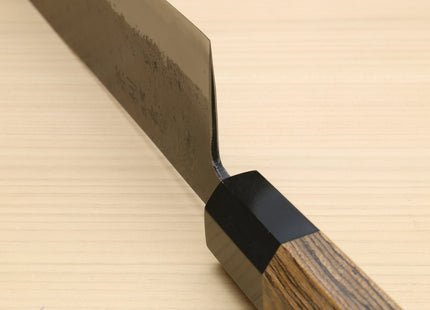 Yoshihiro Nashiji High Carbon White Steel #2 Japanese Gyuto Chefs Knife with Cocobolo Wood Handle