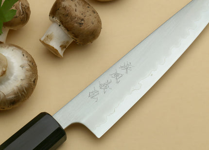 Yoshihiro White Steel #1 Stainless Clad Petty Utility Knife with Rosewood Handle