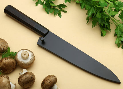 Yoshihiro White Steel #1 Stainless Clad Petty Utility Knife with Rosewood Handle