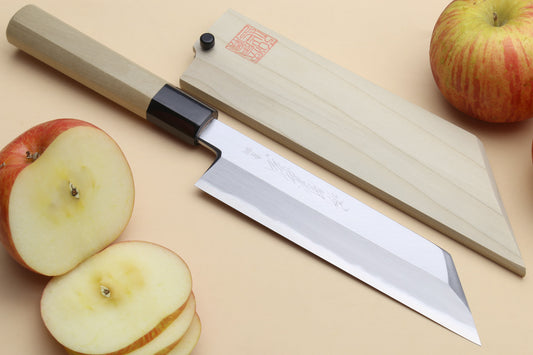 Yoshihiro Hongasumi Blue Steel Kenmuki Vegetable Japanese Chef Knife