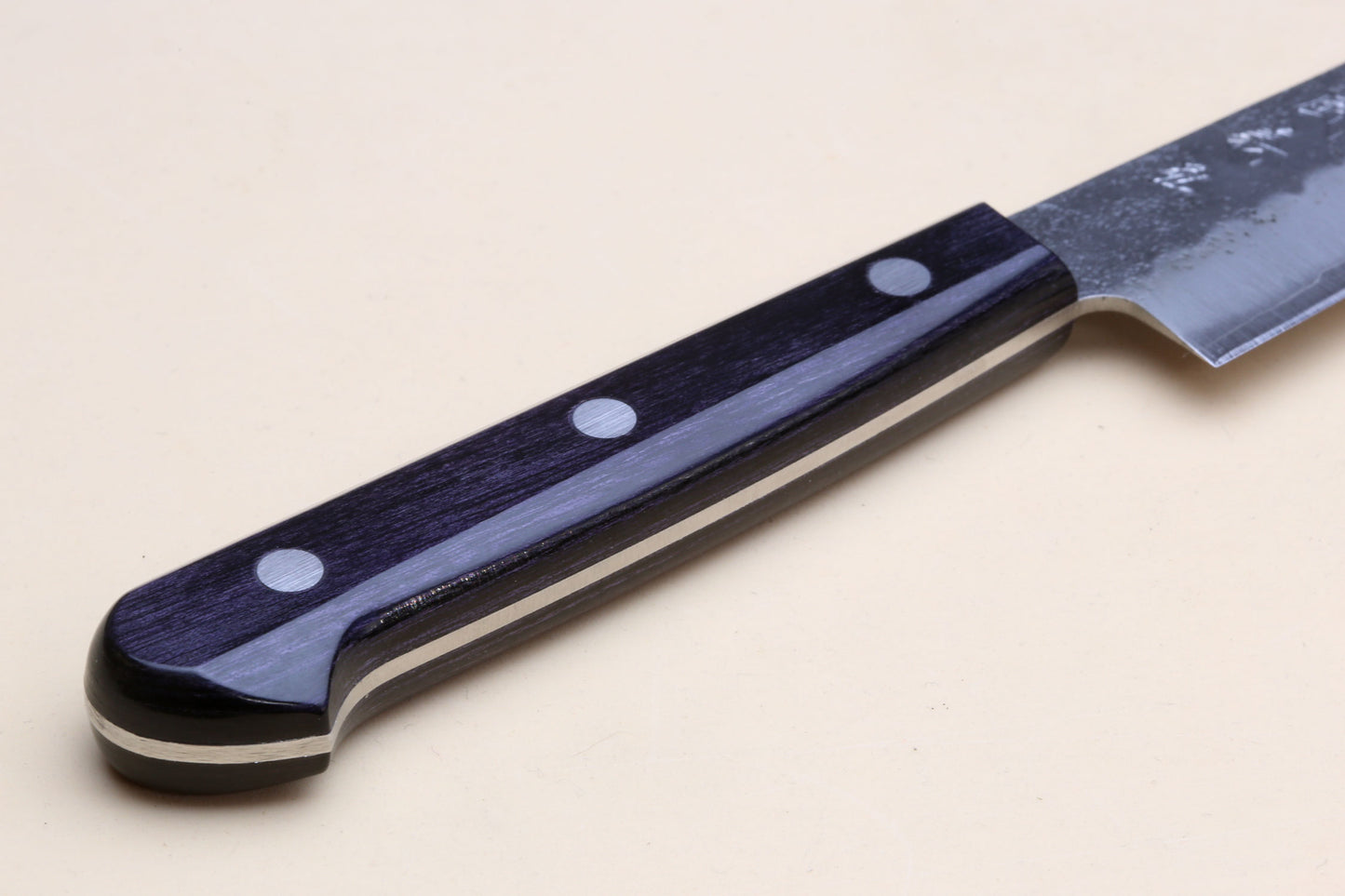 Yoshihiro Stainless Clad Nashiji Ginsan High Carbon Stain Resistant Steel Petty Utility Knife