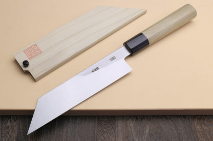 Yoshihiro Hongasumi Blue Steel Kenmuki Vegetable Japanese Chef Knife