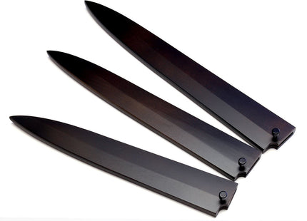 Yoshihiro Lacquered Magnolia Wood Saya Cover Blade Protector for Left-Handed Yanagi