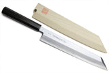 Yoshihiro Aonamiuchi Blue Steel #1 Kiritsuke Multipurpose Chef Knife with Ebony Handle