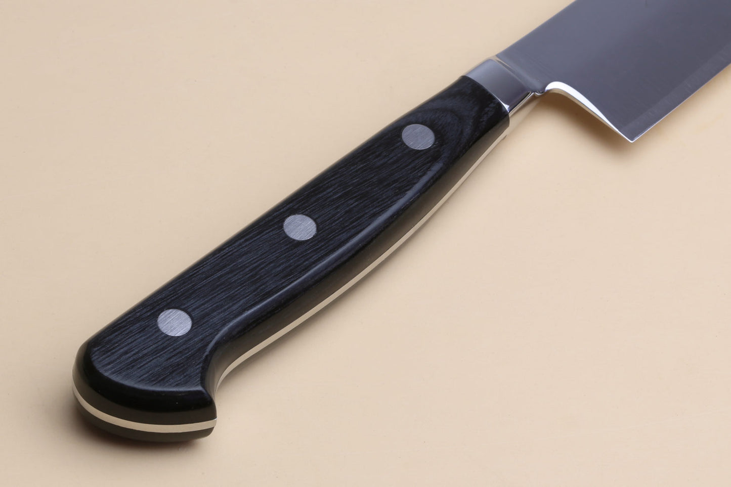 Yoshihiro High Speed Steel Sujihiki Slicer Knife (Black Pakkawood Handle)