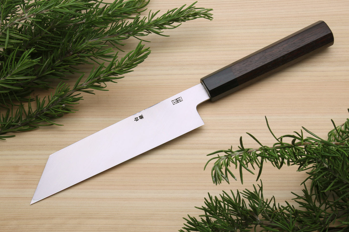 Yoshihiro Ginsan Semi-stainless Kenmuki Single Edged Vegetable Knife