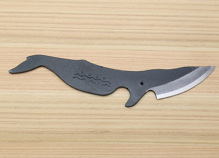 Yoshihiro Shiroko High Carbon Steel Kurouchi Kujira Whale Japanese Utility Knife 3PC SET(Whale A, B, C Type)