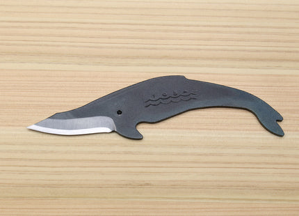 Yoshihiro Shiroko High Carbon Steel Kurouchi KUJIRA Whale Japanese Utility Knife (Whale C Type)