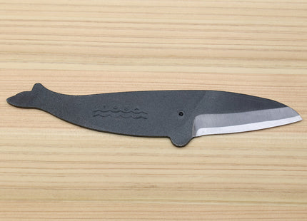Yoshihiro Shiroko High Carbon Steel Kurouchi KUJIRA Whale Japanese Utility Knife (Whale E Type)