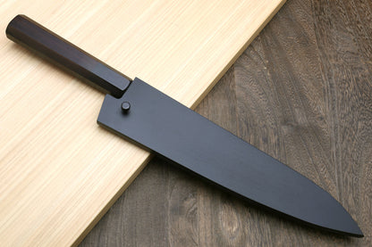 Yoshihiro HAP40 High Speed Stainless Steel Gyuto Chefs Knife Rosewood Handle