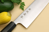 Yoshihiro Super Blue Steel Clad Kiritsuke Multipurpose Chefs Knife 240mm(9.5") (Rosewood Handle)