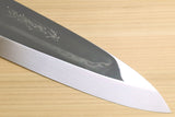 Yoshihiro Mizuhonyaki White Steel Mirror-Finished Namiukashi Deba Japanese Sushi Fillet Chef knife