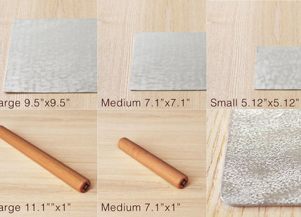 Yoshihiro Suzugami Kazahana Flexible Tin Plate with Optional Koro Rolling Stick