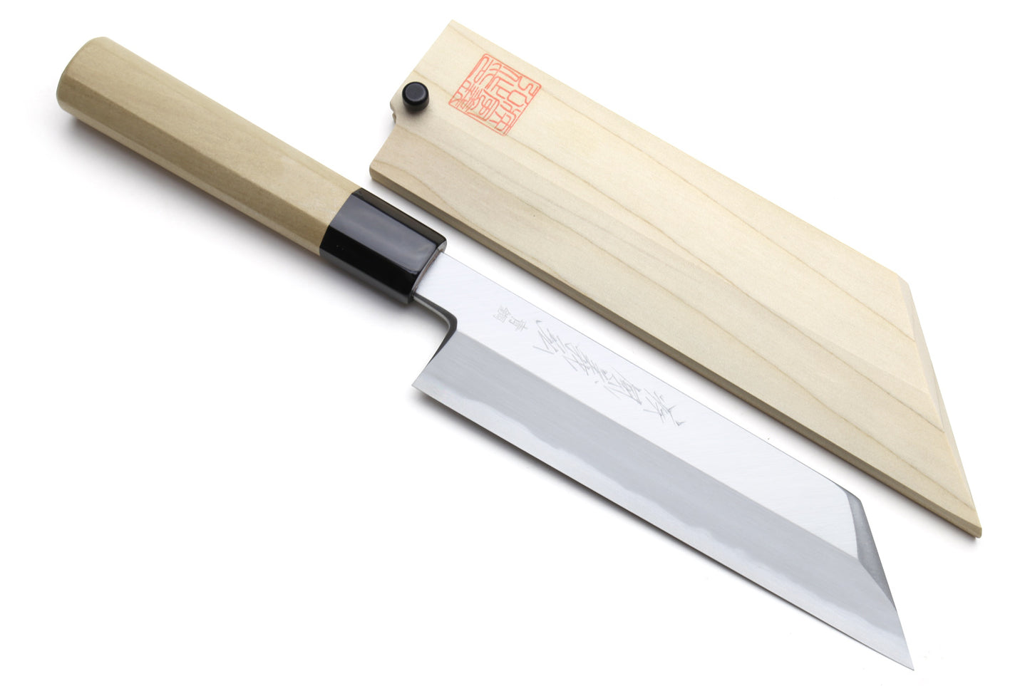 Yoshihiro Hongasumi Blue Steel Kenmuki Vegetable Japanese Chef Knife