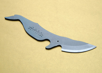 Yoshihiro Shiroko High Carbon Steel Kurouchi KUJIRA Whale Japanese Utility Knife (Whale B Type)