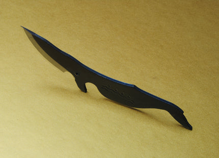 Yoshihiro Shiroko High Carbon Steel Kurouchi KUJIRA Whale Japanese Utility Knife (Whale B Type)
