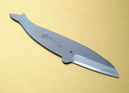 Yoshihiro Shiroko High Carbon Steel Kurouchi KUJIRA Whale Japanese Utility Knife (Whale E Type)