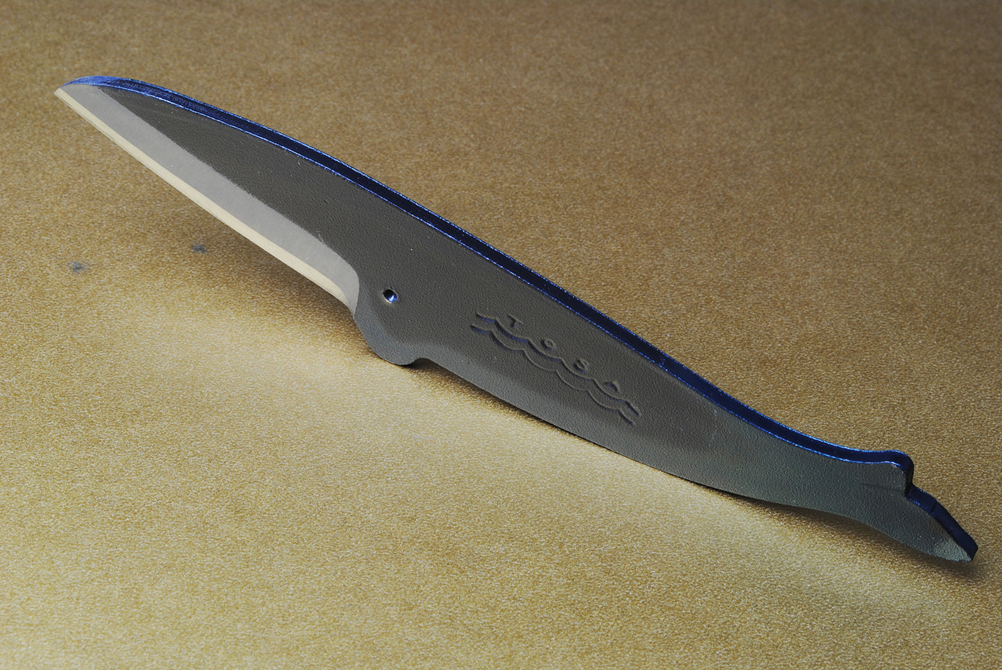 Yoshihiro Shiroko High Carbon Steel Kurouchi KUJIRA Whale Japanese Utility Knife (Whale E Type)