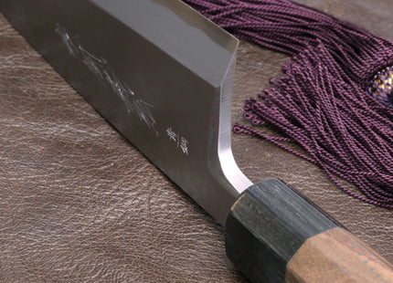 Yoshihiro Aonamiuchi Blue Steel #1 Deba Japanese Fillet Knife Shitan Handle