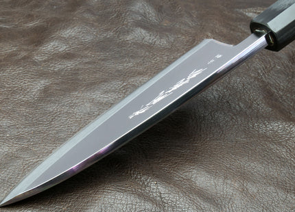 Yoshihiro Aonamiuchi Blue Steel #1 Deba Japanese Fillet Knife Shitan Handle