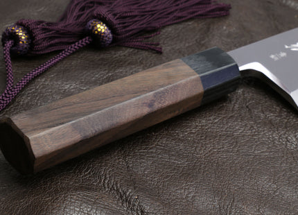 Yoshihiro Aonamiuchi Blue Steel #1 Deba Japanese Fillet Knife Shitan Handle
