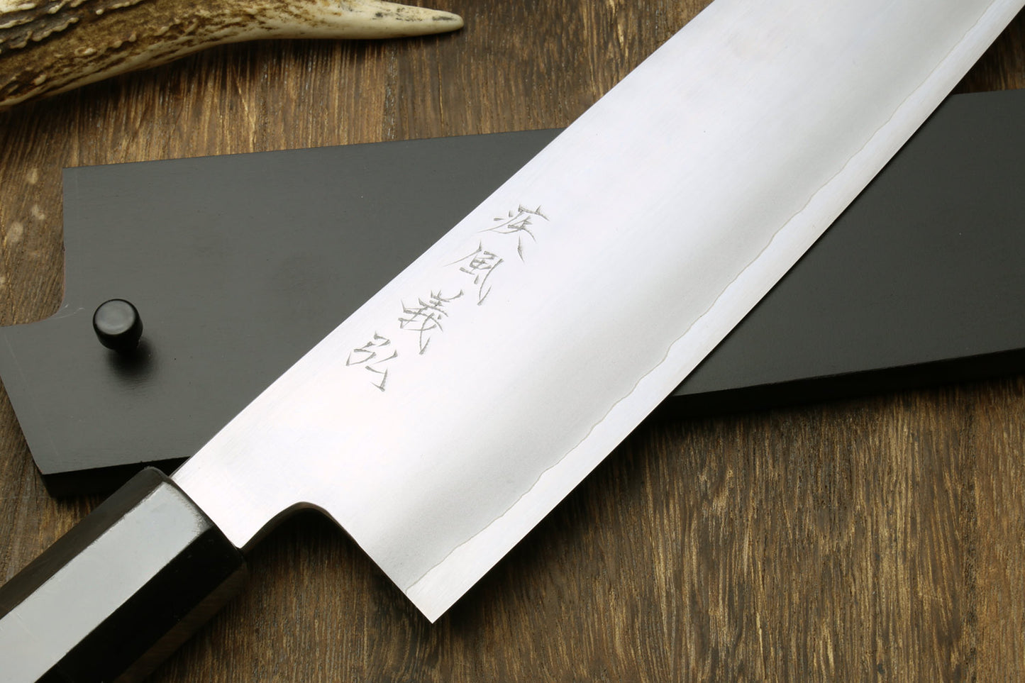 Yoshihiro Ginsan High Carbon Stainless Steel Gyuto Chefs Knife Ebony Handle