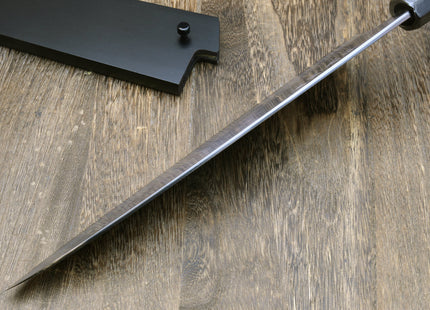 Yoshihiro Ginsan High Carbon Stainless Steel Gyuto Chefs Knife Ebony Handle