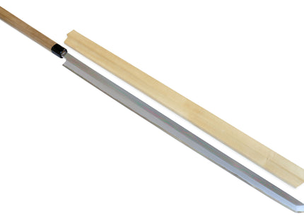 Yoshihiro Heisei Hongasumi Aoko Blue Steel #1 Single Edged Maguro Bocho Tuna Knife 29.5" (750mm)