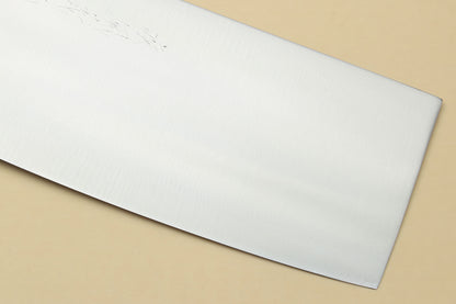 Yoshihiro High Carbon White Steel #2 Chinese Cleaver Vegetable Cutter Multipurpose Chef Knife