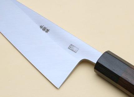 Yoshihiro Hongasumi Blue Steel #2 Garasuki Traditional Japanese Poultry Boning Knife Rosewood Handle
